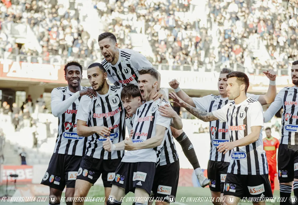 U Cluj cere să nu mai fie arbitrată de Rareș Vidican 