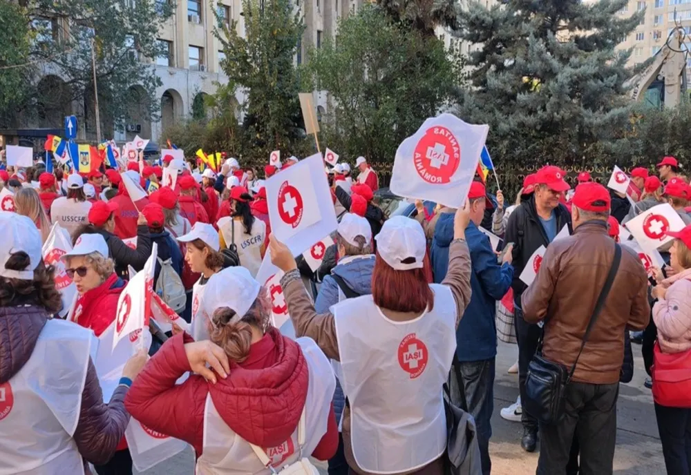 Federaţia Solidaritatea Sanitară continuă protestele