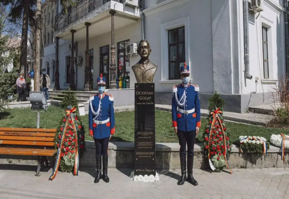 Controverse uriașe la Iași: bustul lui Octavian Goga a dispărut după acuzații dure de antisemitism și fascism