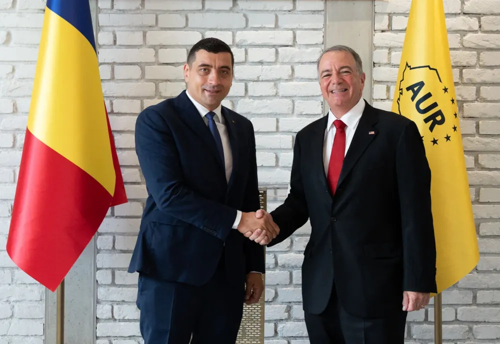 George Simion (președinte AUR): „Statele Unite rămân un partener important și vedem viitorul României și viitorul Europei în întregime numai alături de SUA”