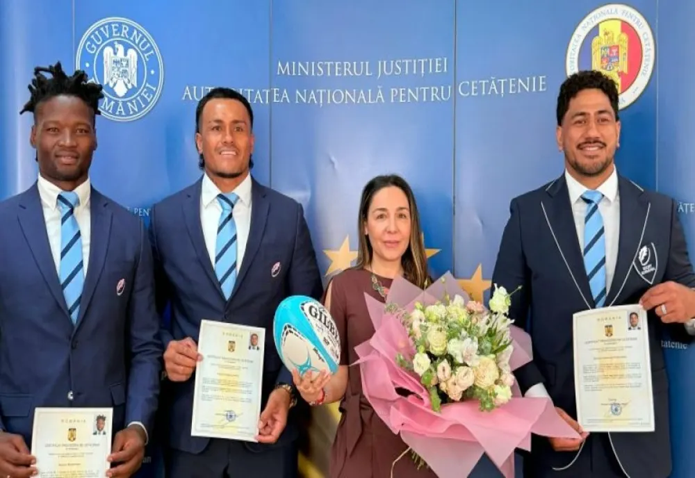 Rugby: Federația a naturalizat 3 sportivi care au jucat, deja, pentru echipa națională