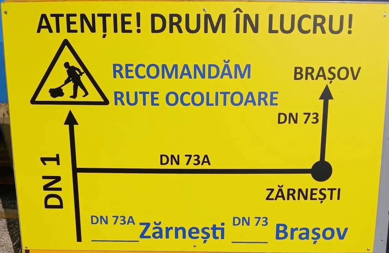 Restricții majore pe DN1, între Brașov și Făgăraș. Cât va dura intervenția și ce trebuie să știe șoferii 