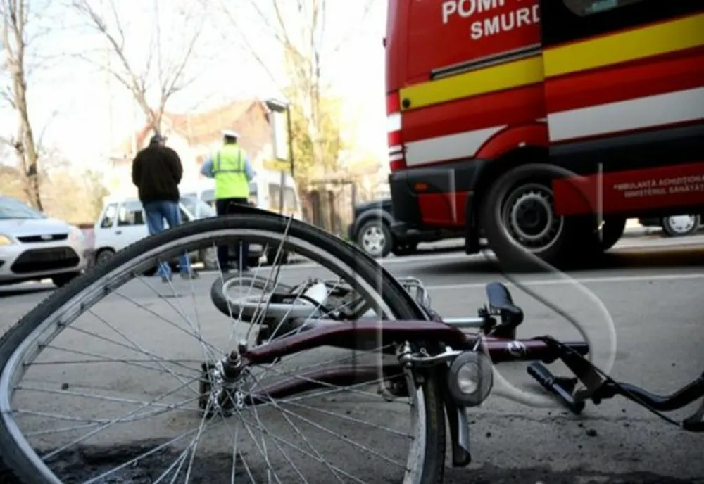 Accident biciclist
