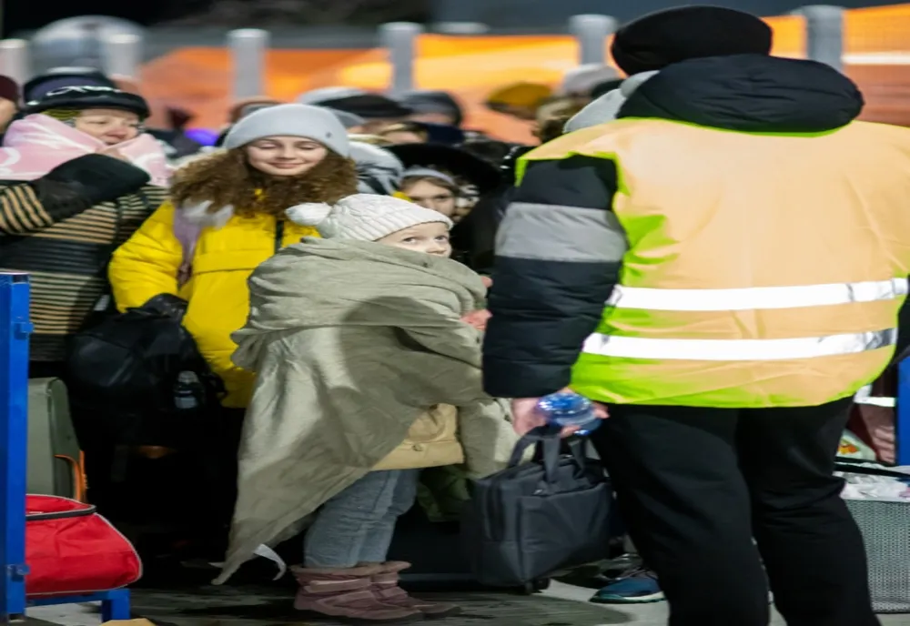 Poliţia de Frontieră: 8.350 de cetăţeni ucraineni au intrat în România luni, în creştere faţă de ziua precedentă