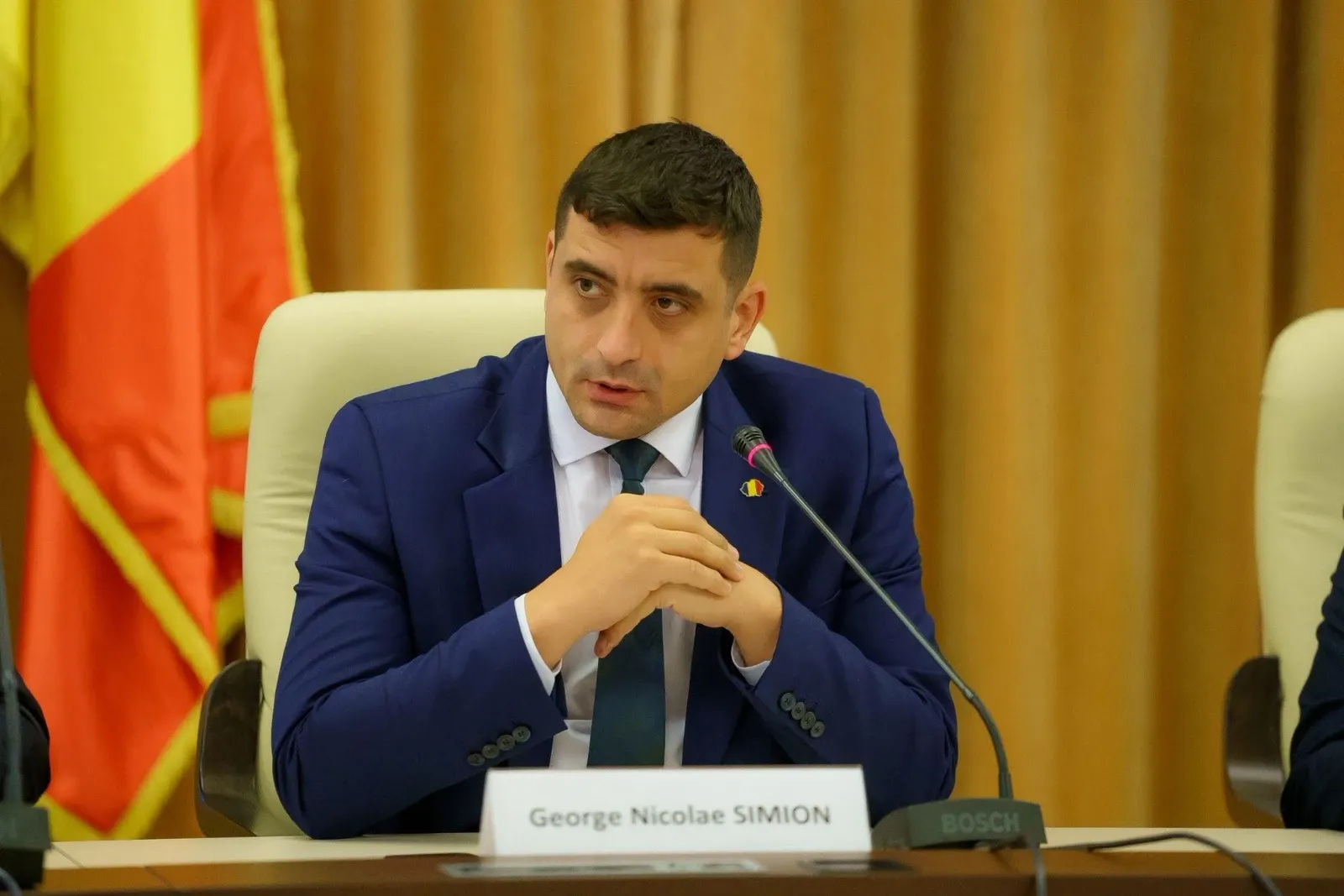 George Simion, președintele AUR