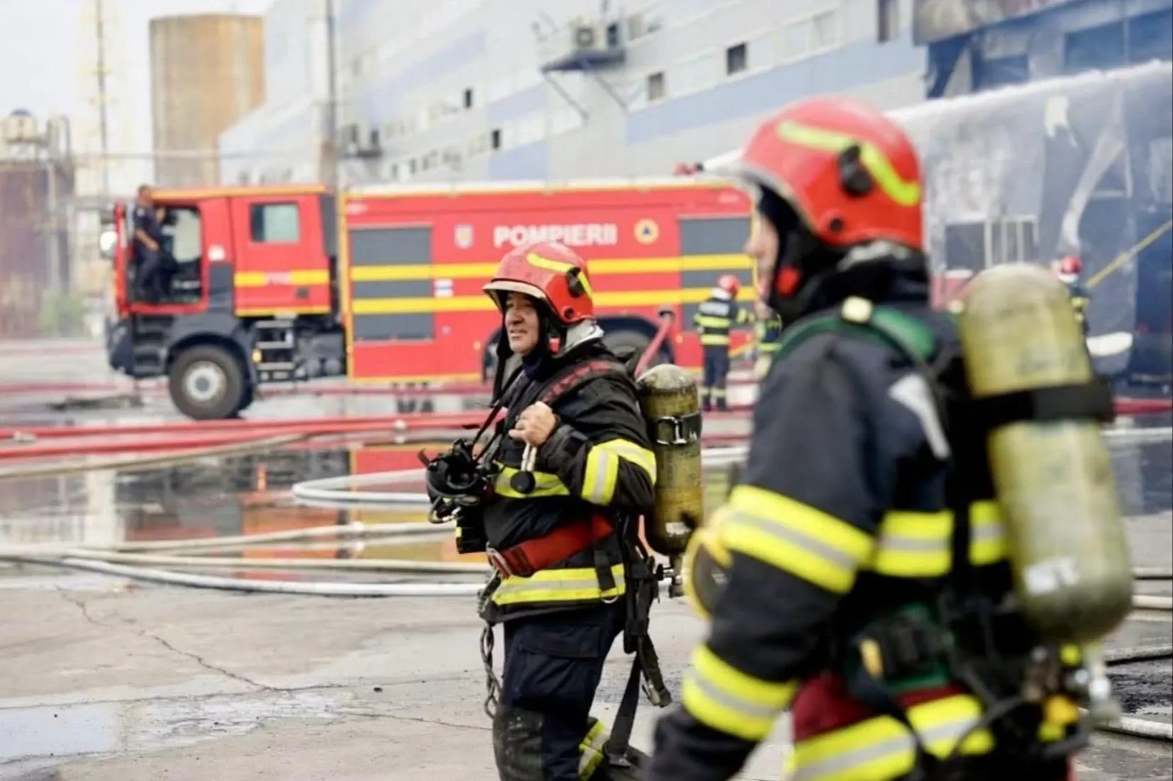 Incendiu la Spitalul Pneumo din Brașov