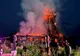 Incendiu puternic la biserica de lemn din Posta, județul Maramureș